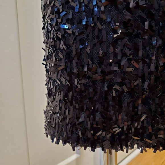 NWT Ann Taylor Sequin Formal Mini Skirt Small 4 - Picture 4 of 13